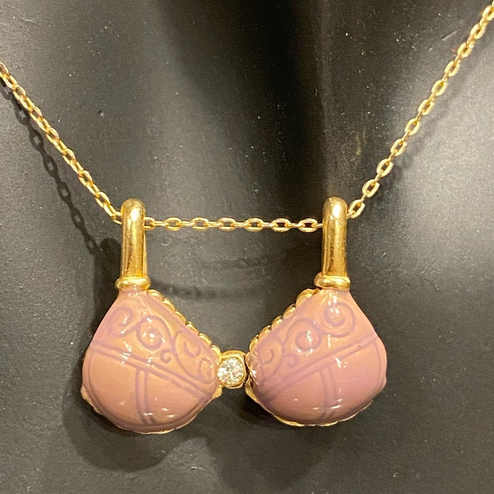 Vintage Bra / Bikini Top Pendant - Picture 4 of 6
